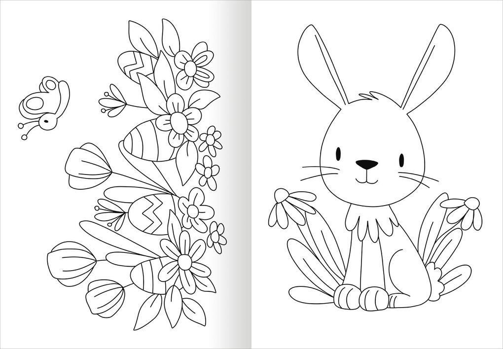 Weitere Ansicht: Ausmal-Fensterbilder Ostern