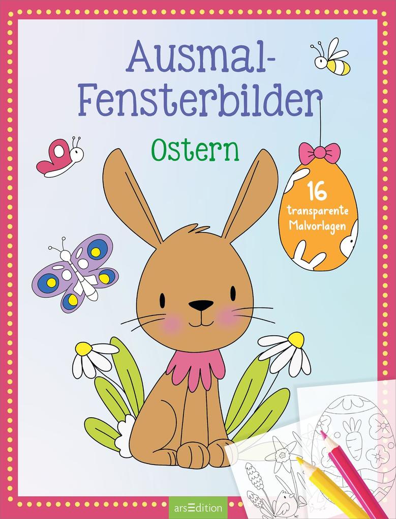 Weitere Ansicht: Ausmal-Fensterbilder Ostern