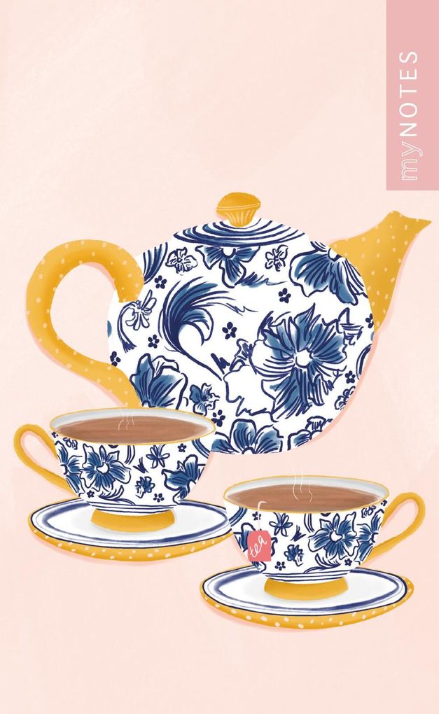 Weitere Ansicht: myNOTES Papeterie: Notizbuch A6 Simply, Katy - Tea Time