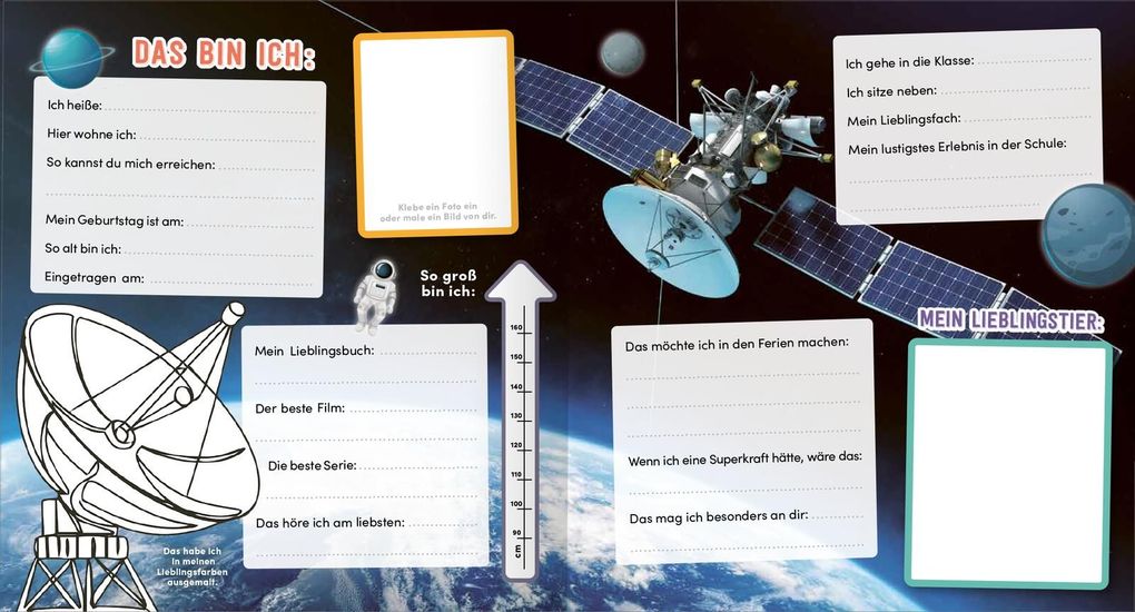 Weitere Ansicht: Meine Schulfreunde - Weltraum Astronaut