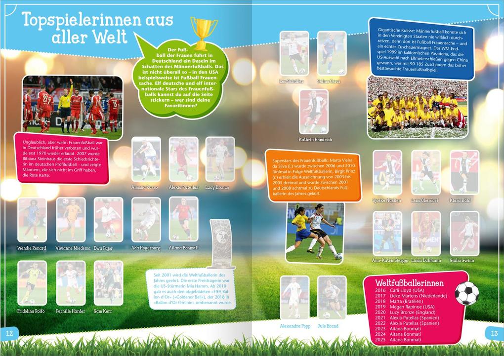Weitere Ansicht: Das große Fußball-Stickerbuch | Jens Dreisbach
