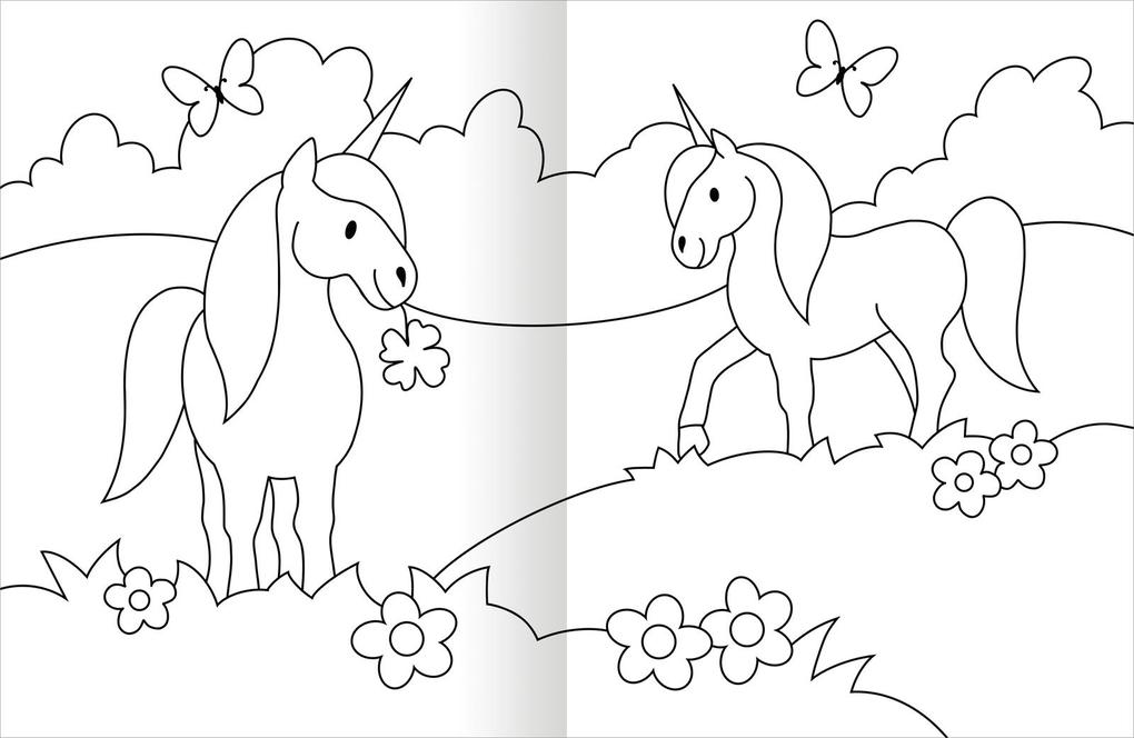 Weitere Ansicht: Malbuch Feen & Einhörner