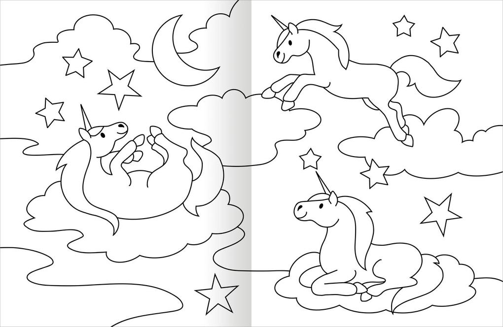 Weitere Ansicht: Malbuch Feen & Einhörner