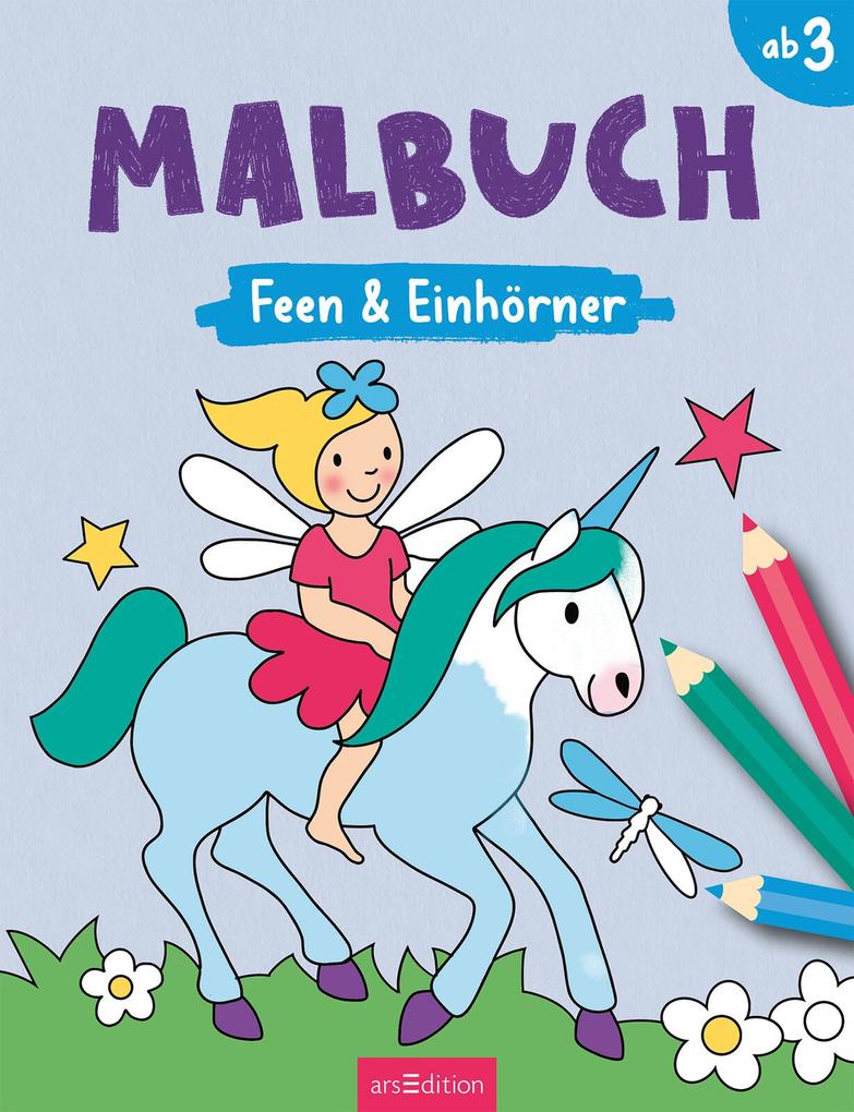 Weitere Ansicht: Malbuch Feen & Einhörner
