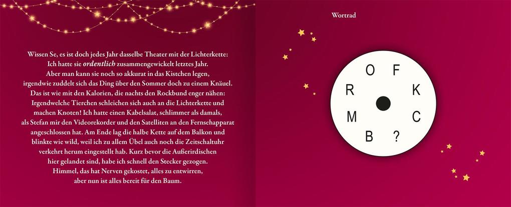Weitere Ansicht: Weihnachtszeit ist Dehnbundzeit! | Renate Bergmann