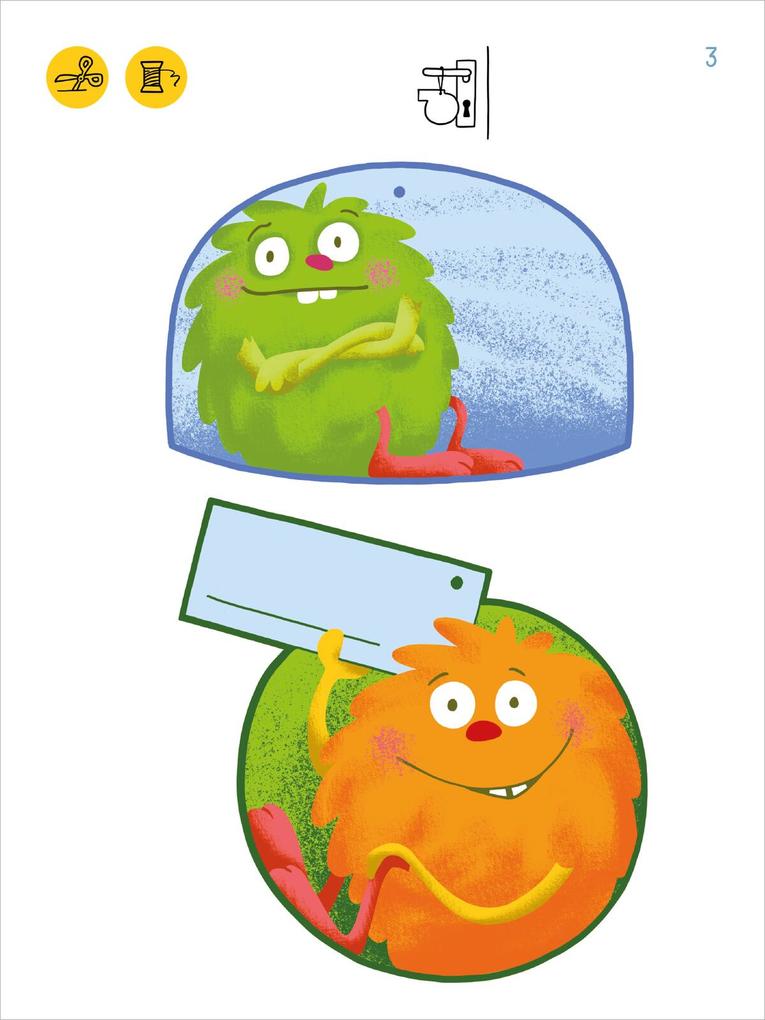 Weitere Ansicht: Mein erstes Sticker-Bastelheft - Ferien