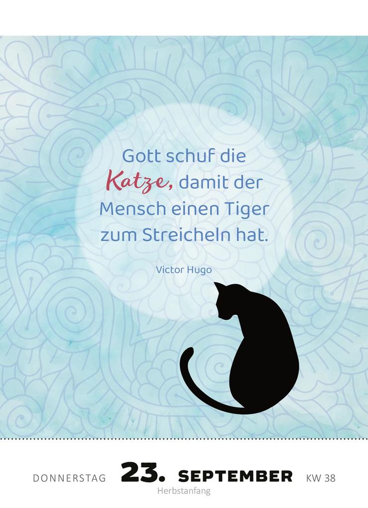 Weitere Ansicht: Abreißkalender Katzenweisheiten 2027