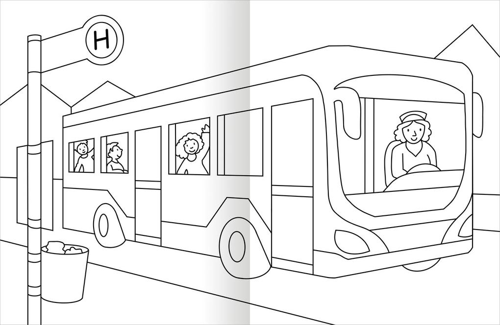 Weitere Ansicht: Malbuch Fahrzeuge