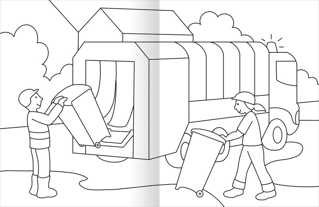 Weitere Ansicht: Malbuch Fahrzeuge