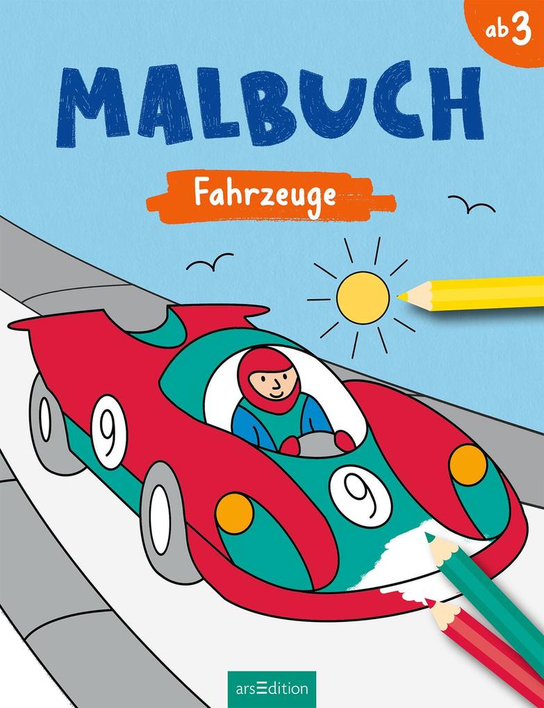 Weitere Ansicht: Malbuch Fahrzeuge