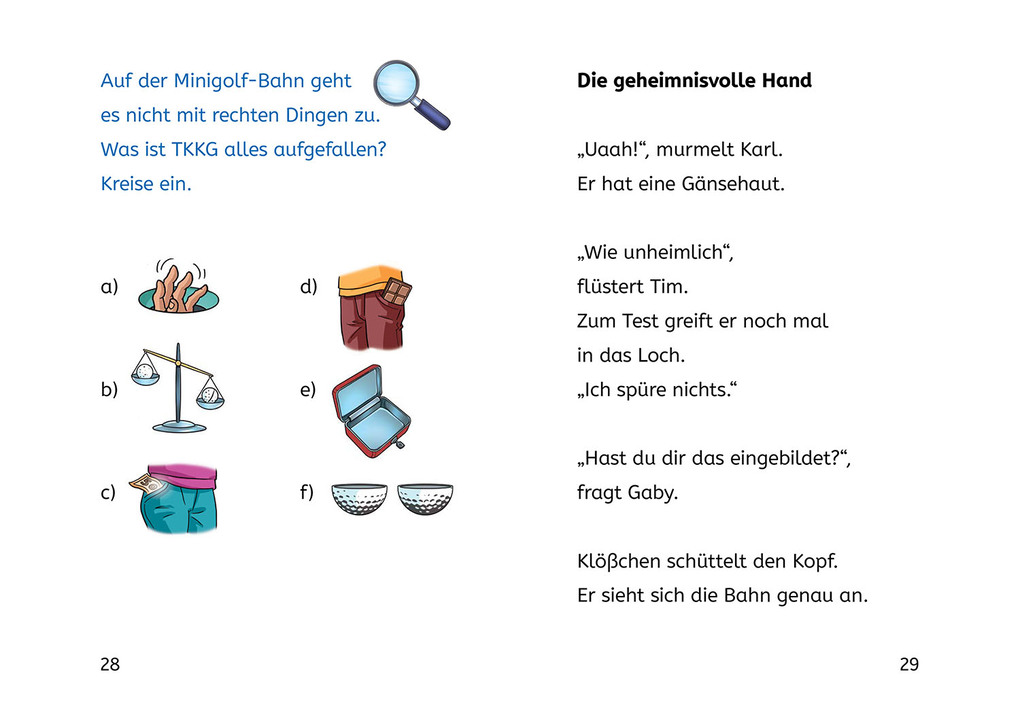 Weitere Ansicht: TKKG Junior, Bücherhelden 1. Klasse, Die Minigolf-Mission | Kirsten Vogel