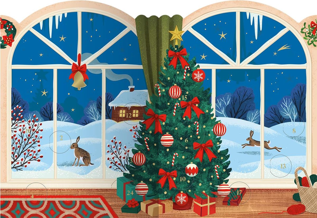 Weitere Ansicht: Windlicht-Adventskalender Lichterglanz