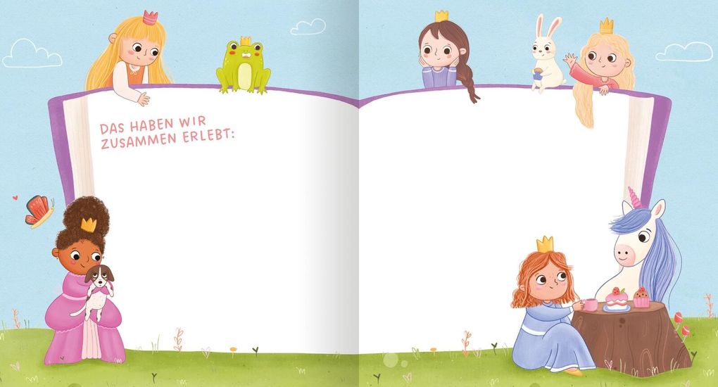 Weitere Ansicht: Meine Kindergartenfreunde - Einhorn und Prinzessin
