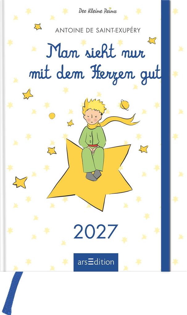 Weitere Ansicht: Buchkalender Man sieht nur mit dem Herzen gut 2027