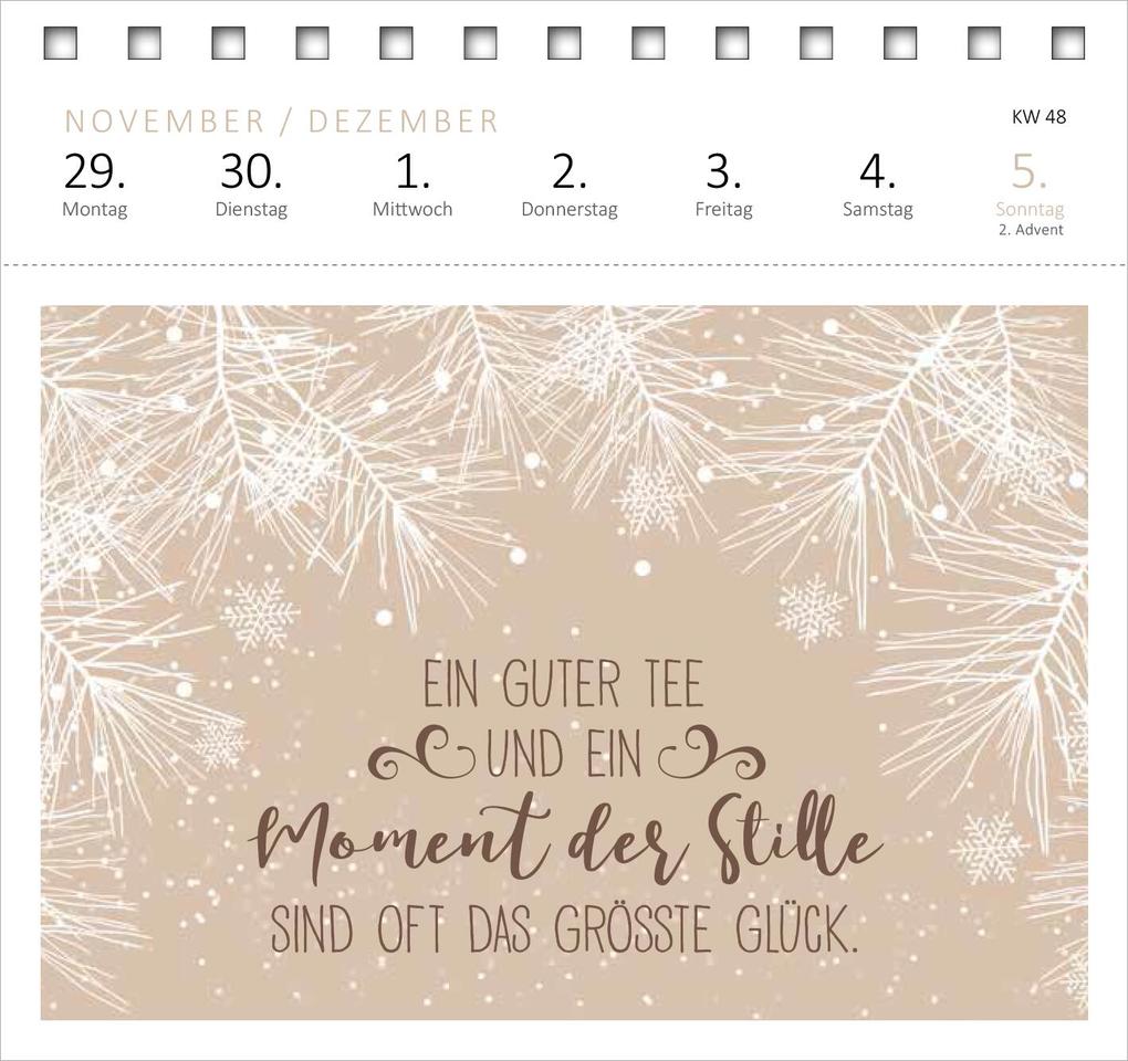 Weitere Ansicht: Postkartenkalender Glücksmantras 2027