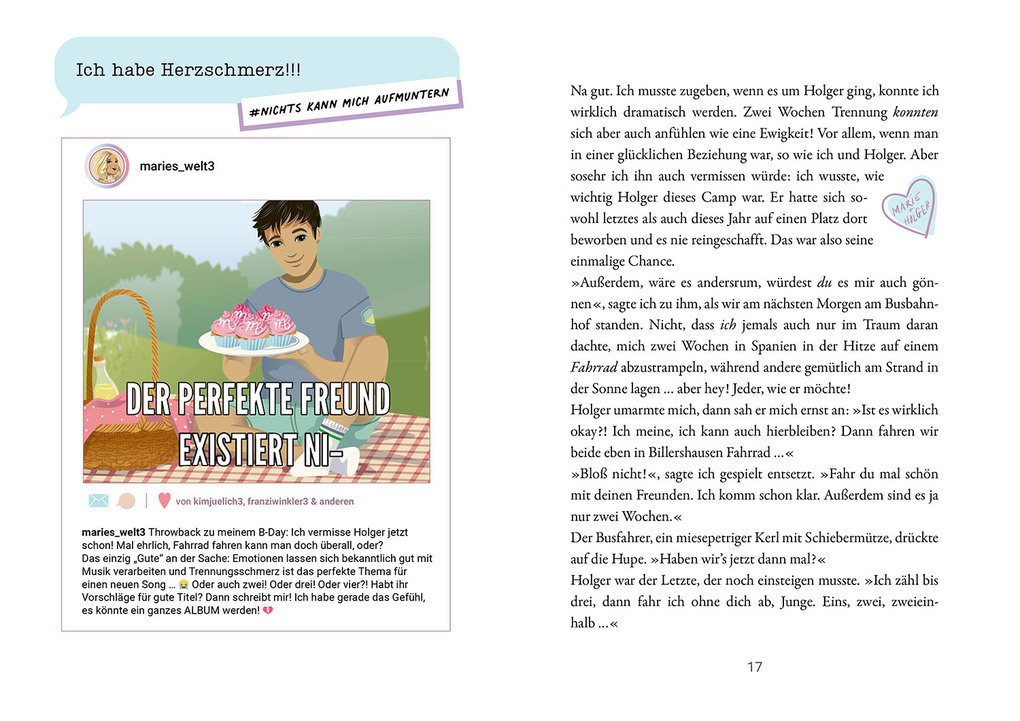 Weitere Ansicht: Die drei !!!, Maries Channel, #Achtung_Liebesbetrug! | Sina Flammang