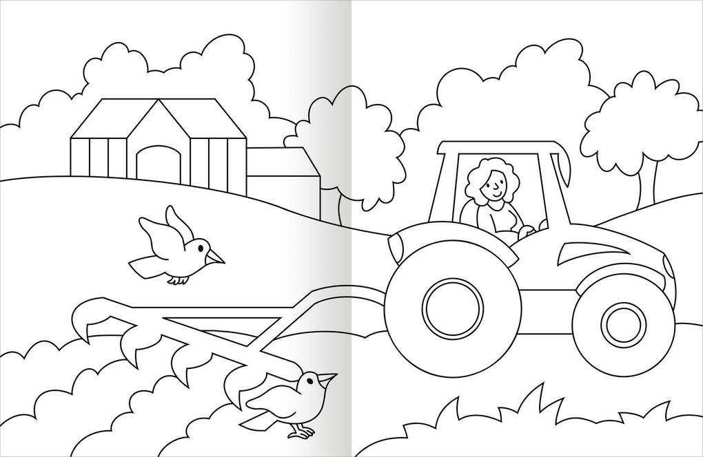 Weitere Ansicht: Malbuch Bauernhof