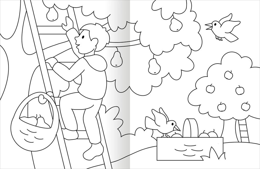 Weitere Ansicht: Malbuch Bauernhof