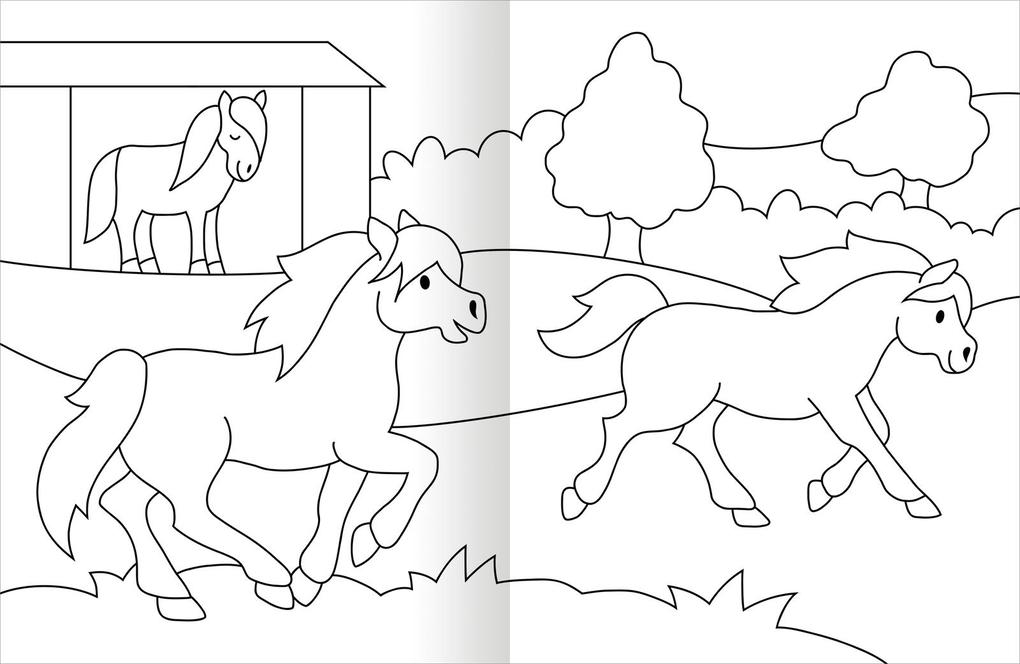 Weitere Ansicht: Malbuch Bauernhof