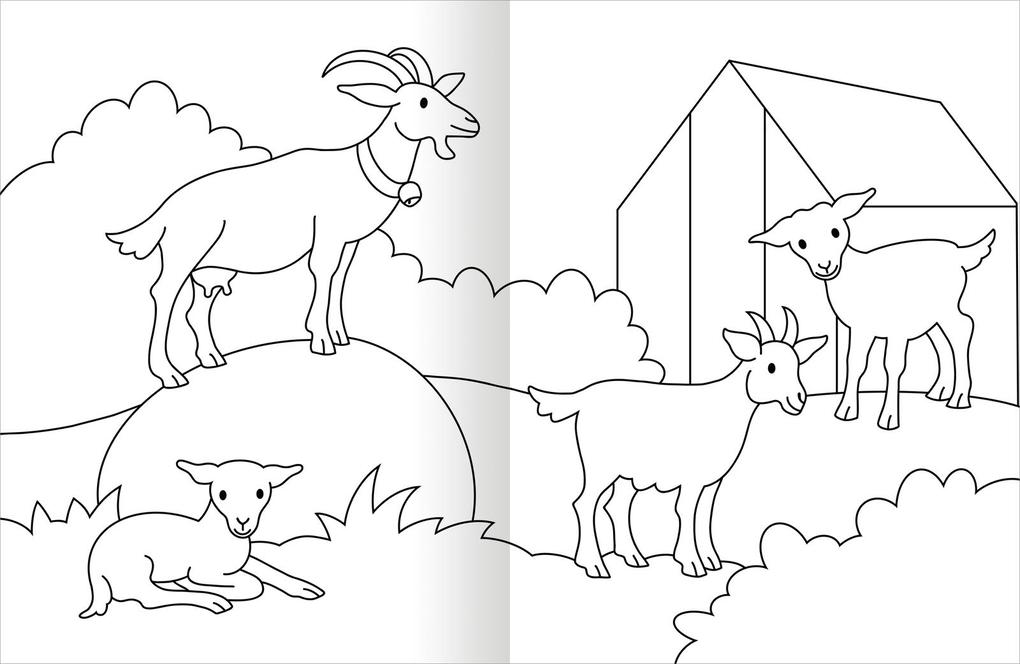 Weitere Ansicht: Malbuch Bauernhof