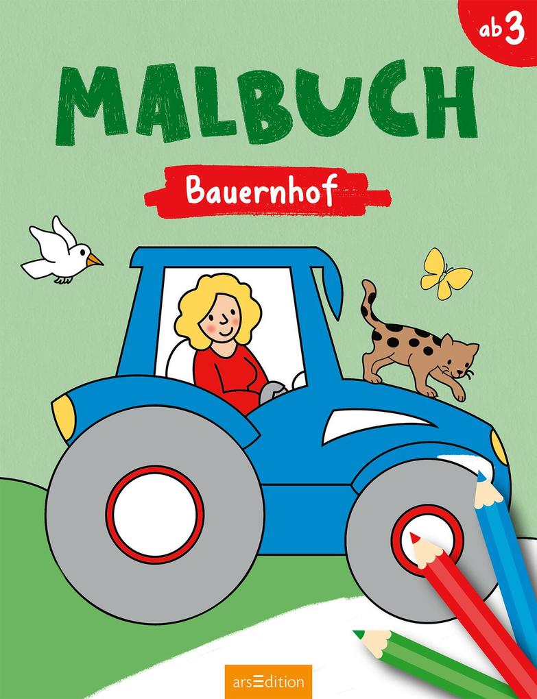 Weitere Ansicht: Malbuch Bauernhof