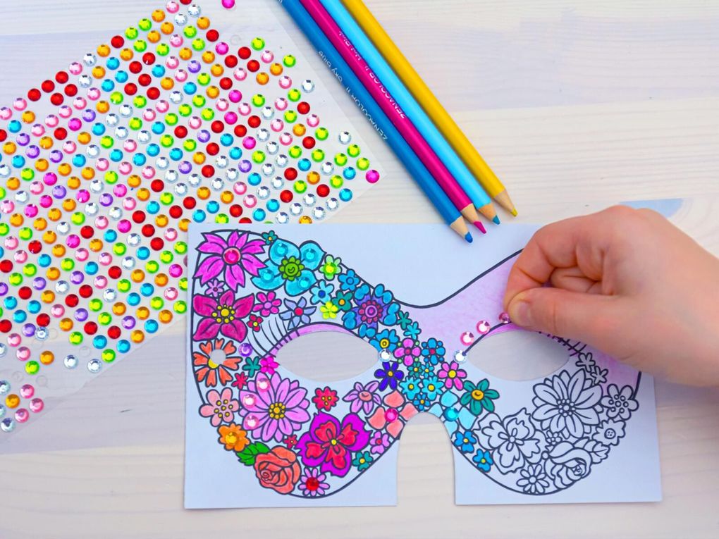 Weitere Ansicht: Diamantmasken - Tiere