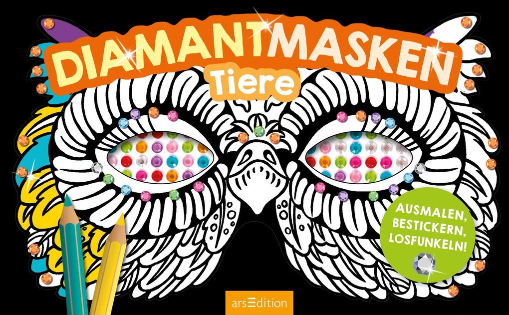 Weitere Ansicht: Diamantmasken - Tiere