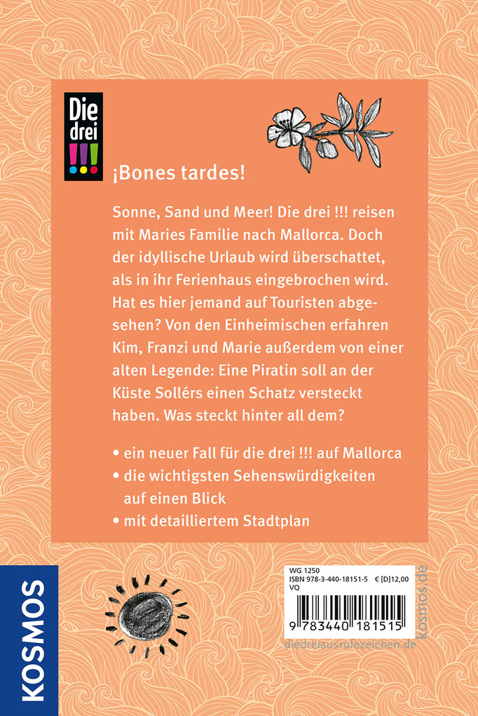 Weitere Ansicht: Die drei !!!, Piraten, Palmen und ganz viel Mallorca | Silja Lund