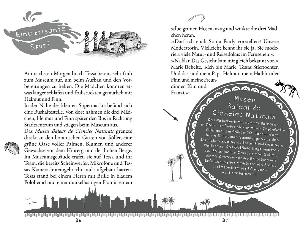 Weitere Ansicht: Die drei !!!, Piraten, Palmen und ganz viel Mallorca | Silja Lund