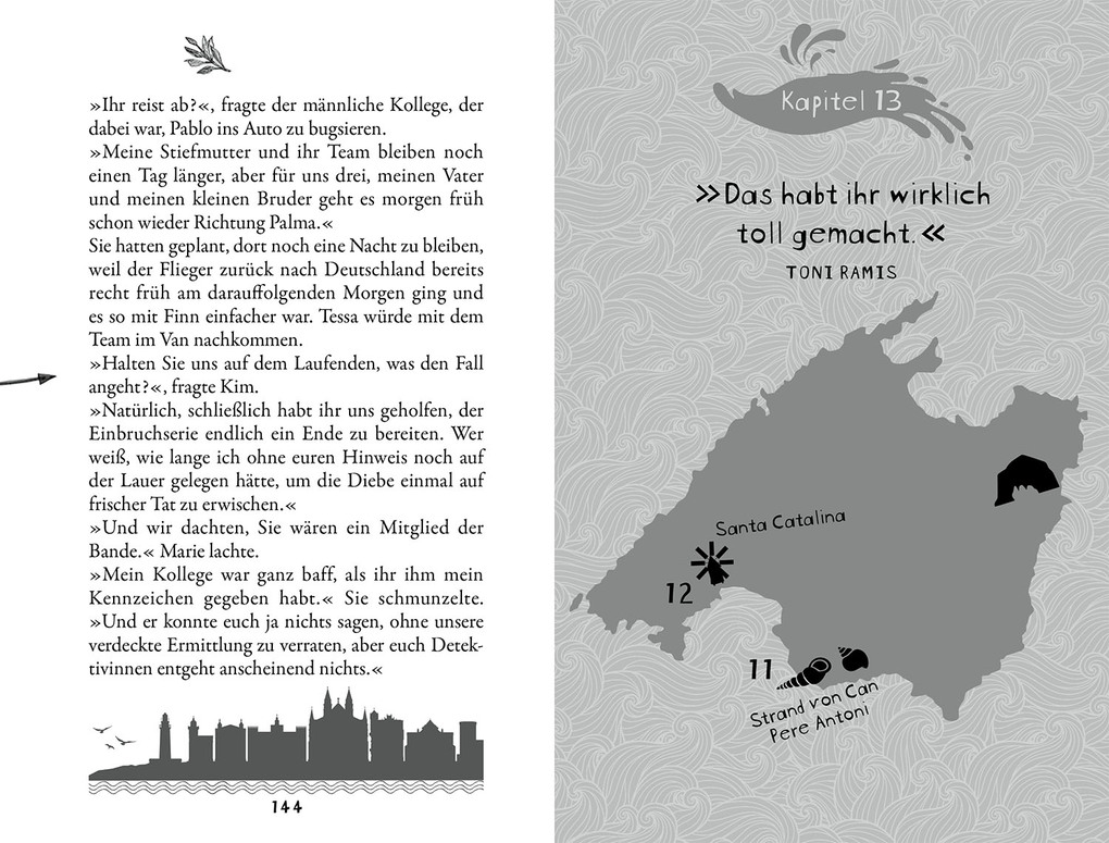 Weitere Ansicht: Die drei !!!, Piraten, Palmen und ganz viel Mallorca | Silja Lund