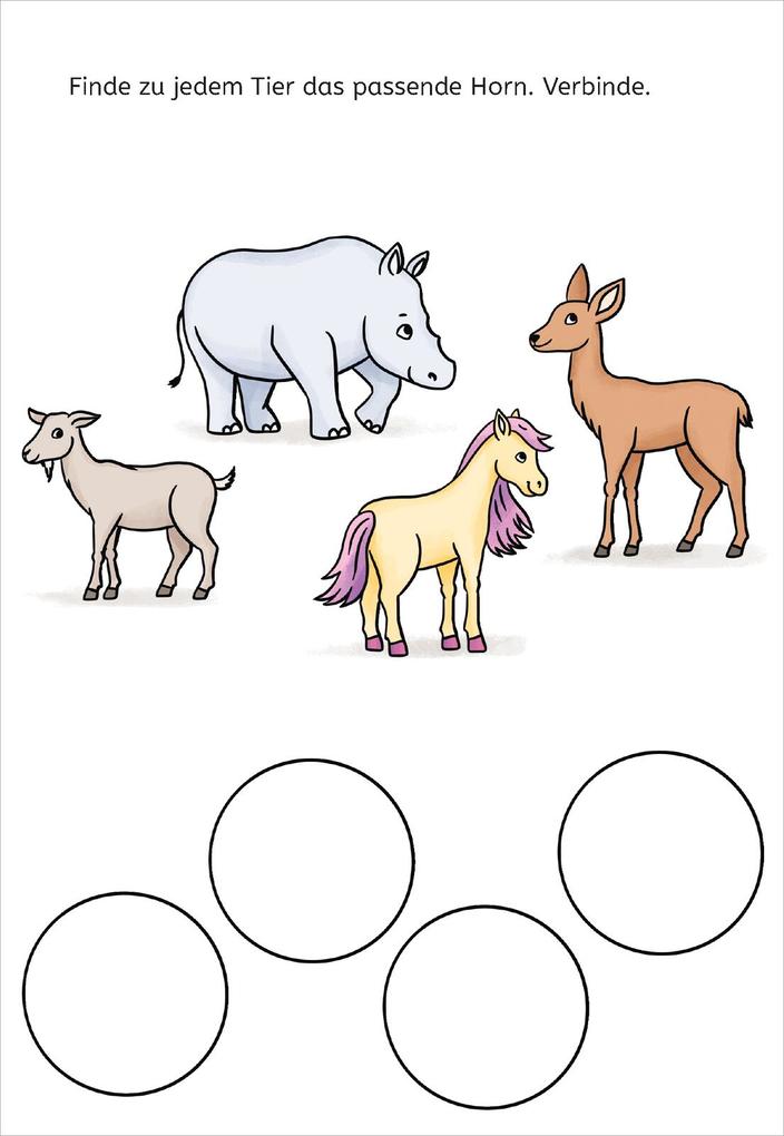 Weitere Ansicht: Zauberbilder-Rätsel - Einhörner