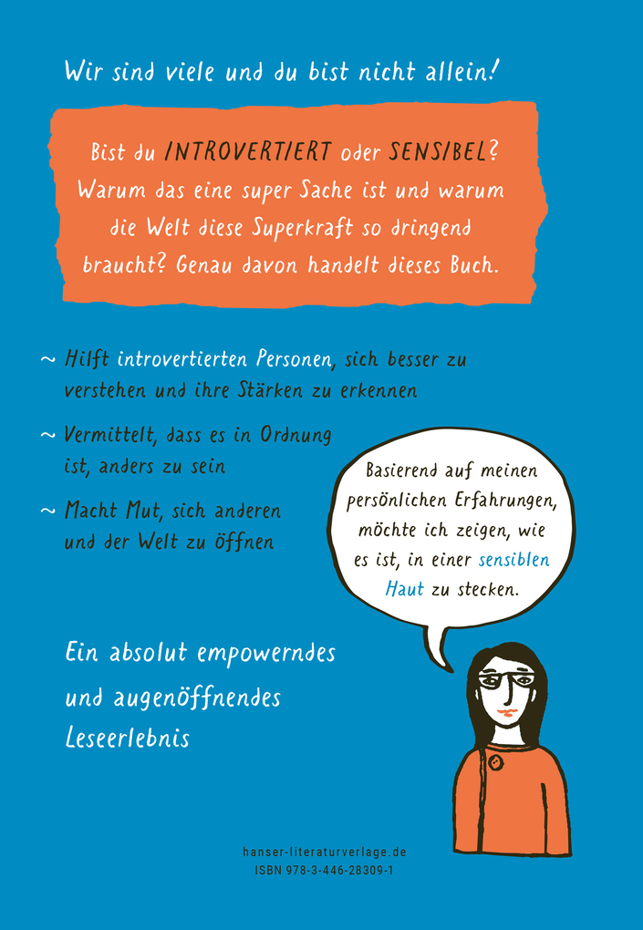 Weitere Ansicht: Ich bin introvertiert | Lenka Blaze