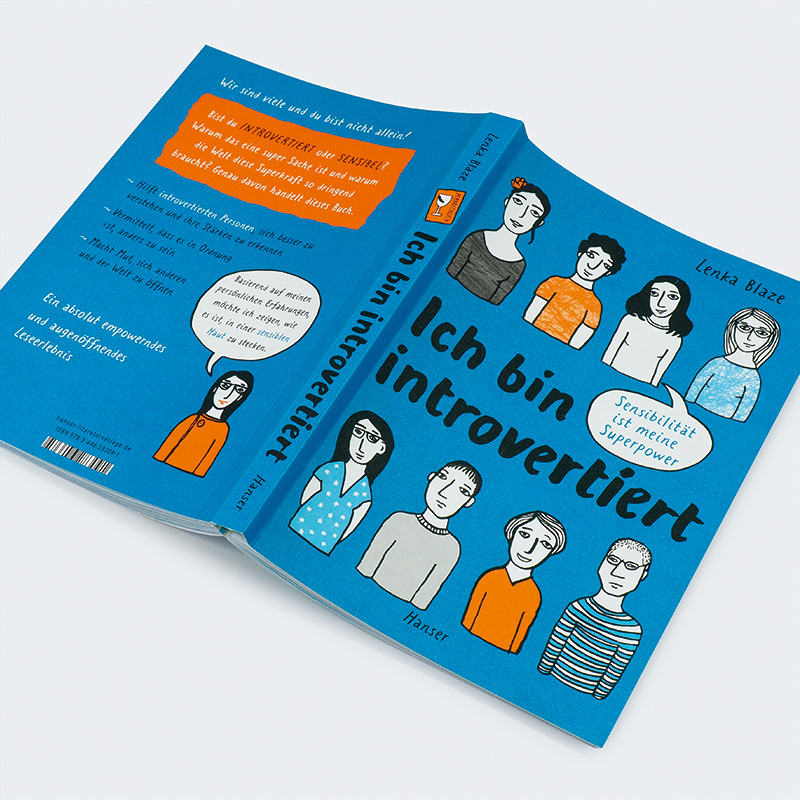 Weitere Ansicht: Ich bin introvertiert | Lenka Blaze