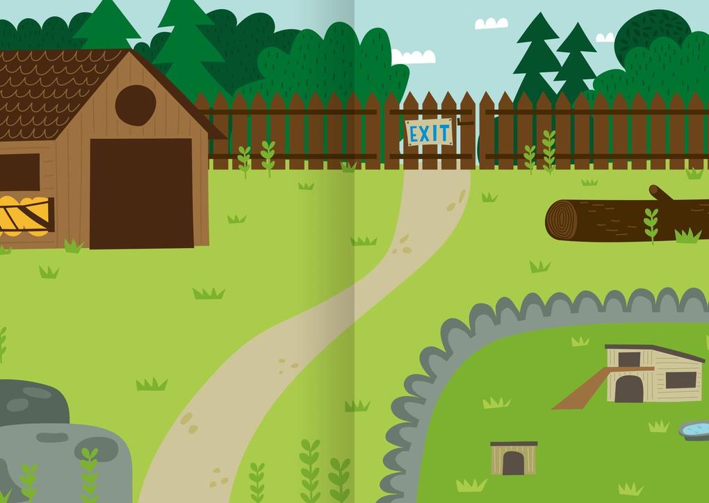 Weitere Ansicht: MINI-Stickerheft - Im Zoo