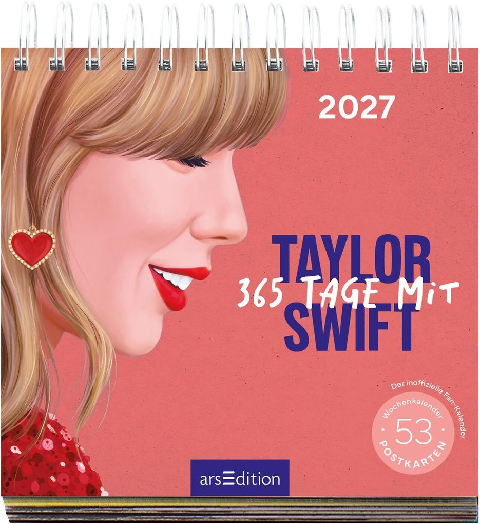 Weitere Ansicht: Postkartenkalender 365 Tage mit Taylor Swift 2027