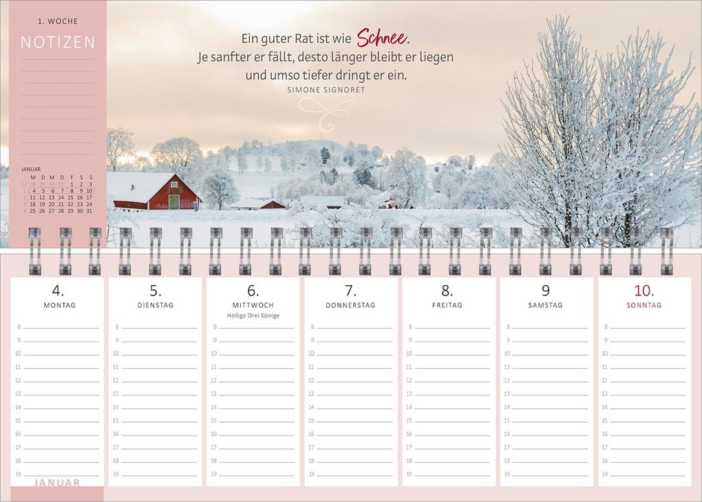 Weitere Ansicht: Tischkalender Lebensweisheiten 2027