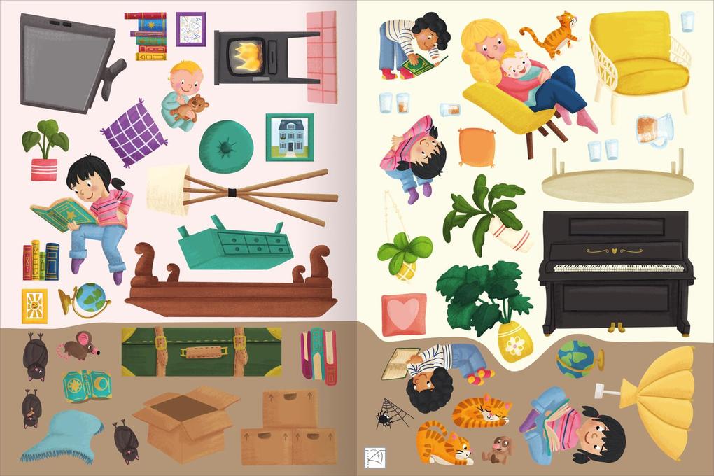 Weitere Ansicht: Erstes Stickern - Stickerhaus