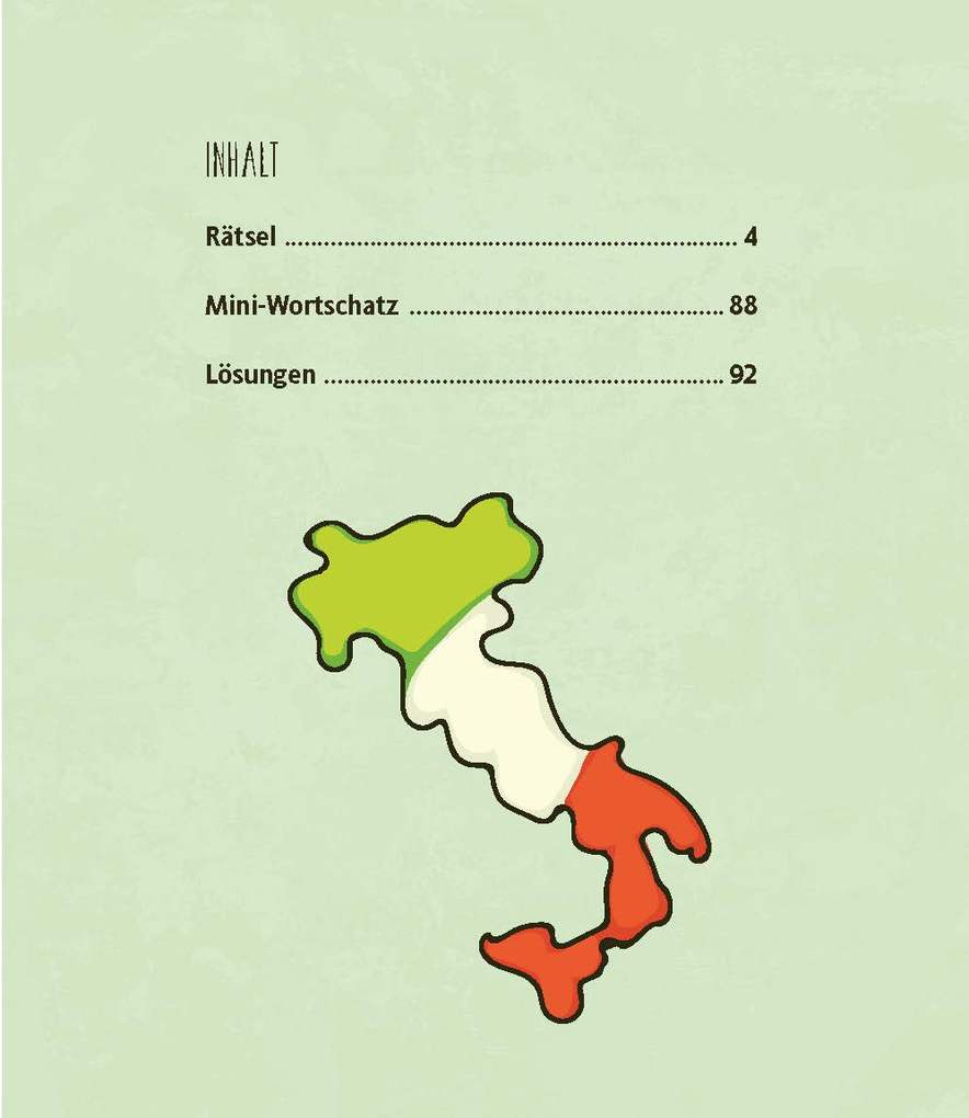 Weitere Ansicht: Urlaubsrätsel-Spaß Italien | Isabella Bergmann