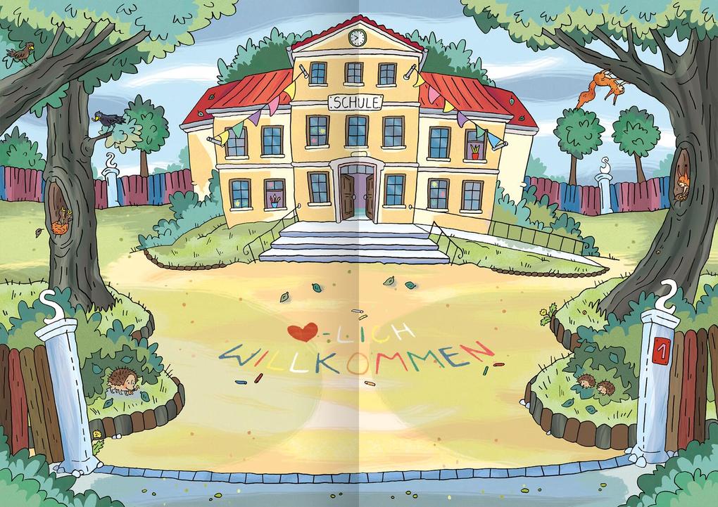 Weitere Ansicht: Mein Stickerheft - Schule