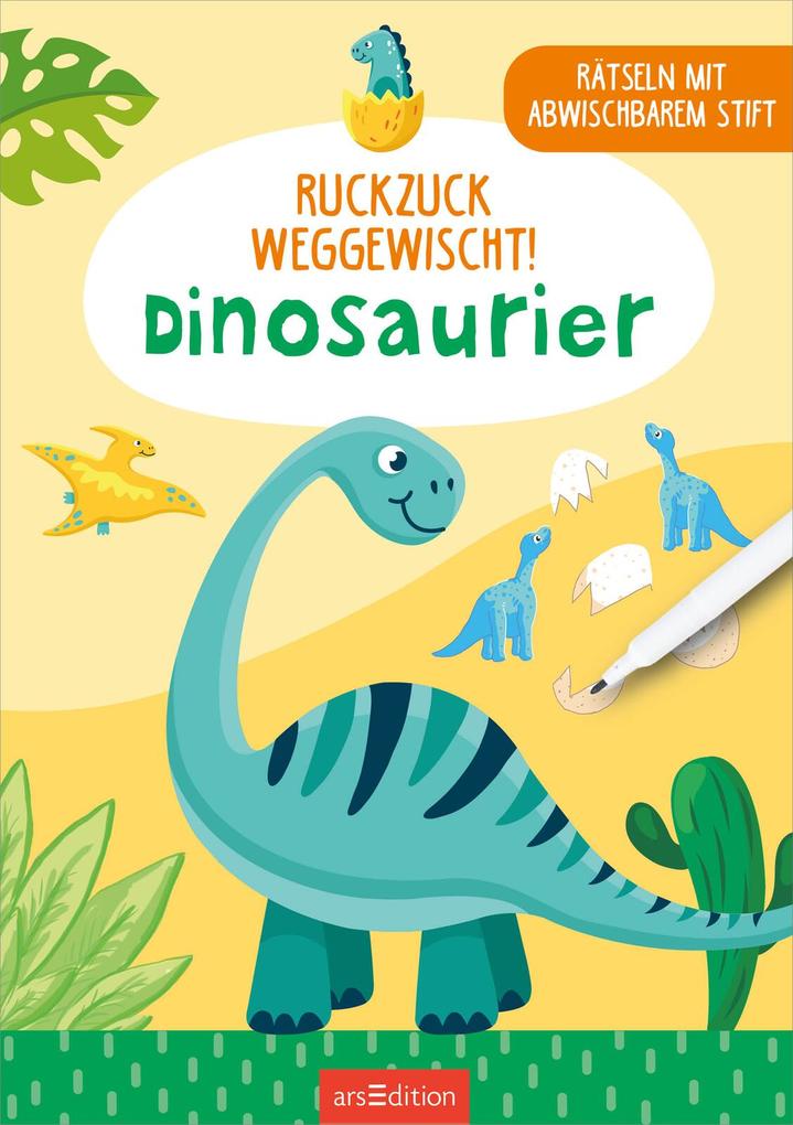 Weitere Ansicht: Ruckzuck weggewischt! Dinosaurier