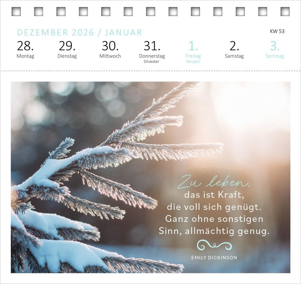 Weitere Ansicht: Postkartenkalender 365 Tage Sonne im Herzen 2027