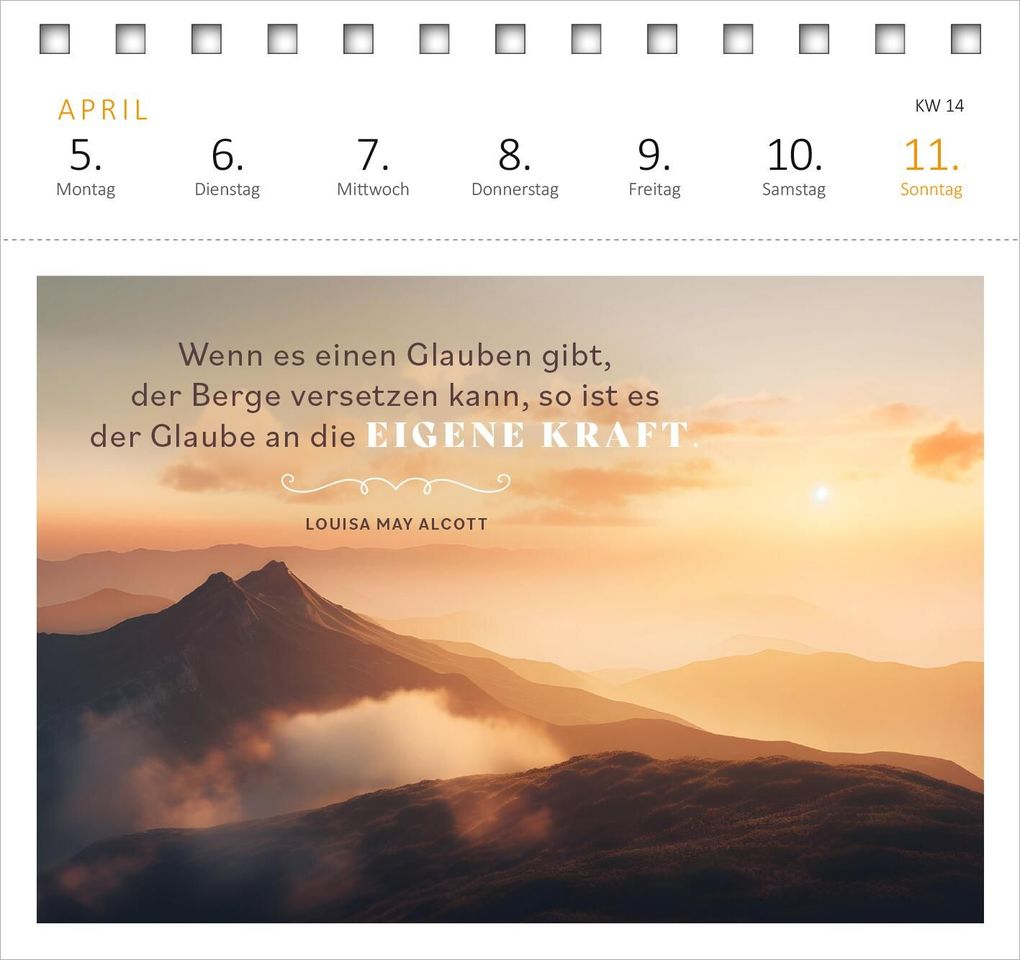 Weitere Ansicht: Postkartenkalender 365 Tage Sonne im Herzen 2027