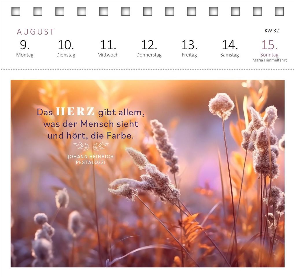 Weitere Ansicht: Postkartenkalender 365 Tage Sonne im Herzen 2027