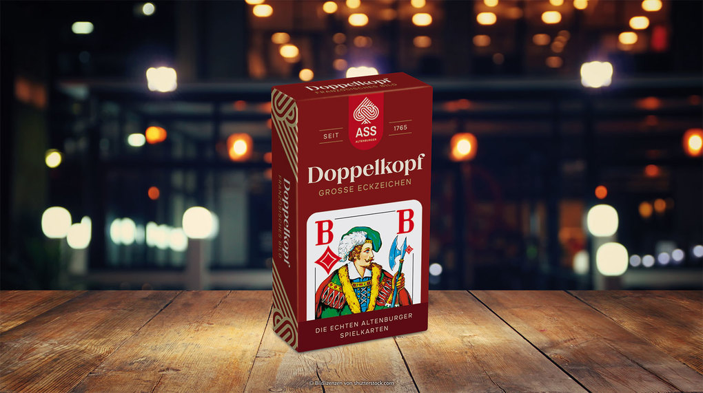 Weitere Ansicht: FSC Doppelkopf große Eckzeichen französisches Bild