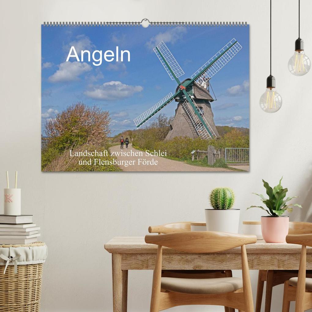 Weitere Ansicht: Angeln - Landschaft zwischen Schlei und Flensburger Förde (Wandkalender 2026 DIN A2 quer), CALVENDO Monatskalender | Siegfried Kuttig, Calvendo