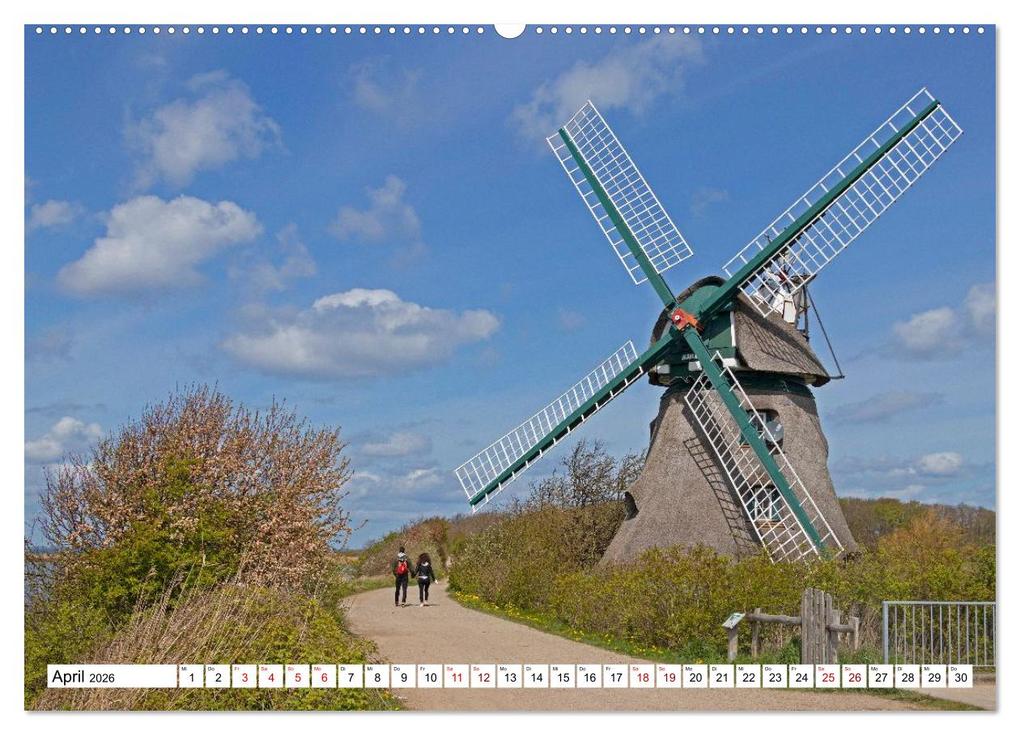 Weitere Ansicht: Angeln - Landschaft zwischen Schlei und Flensburger Förde (Wandkalender 2026 DIN A2 quer), CALVENDO Monatskalender | Siegfried Kuttig, Calvendo