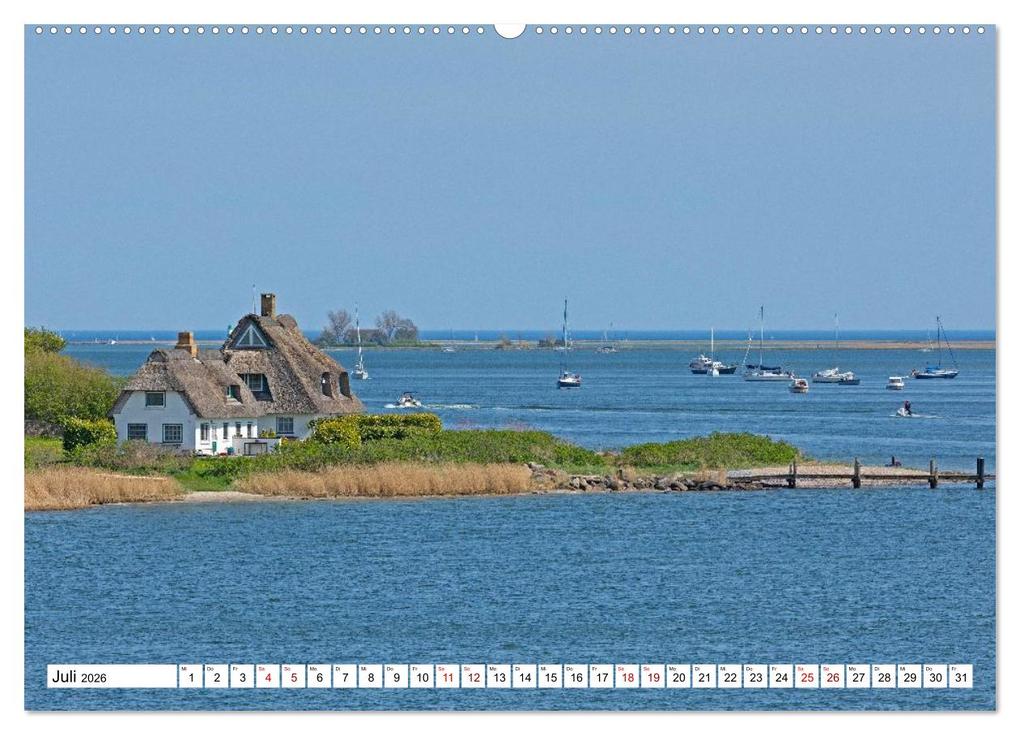 Weitere Ansicht: Angeln - Landschaft zwischen Schlei und Flensburger Förde (Wandkalender 2026 DIN A2 quer), CALVENDO Monatskalender | Siegfried Kuttig, Calvendo