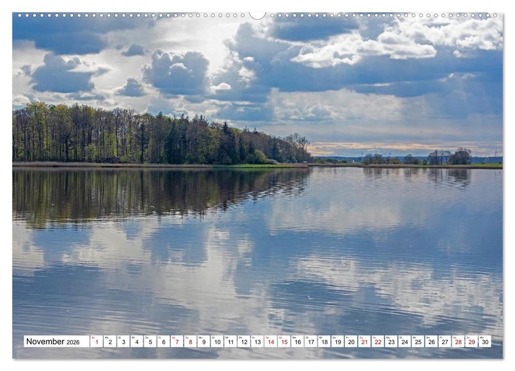 Weitere Ansicht: Angeln - Landschaft zwischen Schlei und Flensburger Förde (Wandkalender 2026 DIN A2 quer), CALVENDO Monatskalender | Siegfried Kuttig, Calvendo