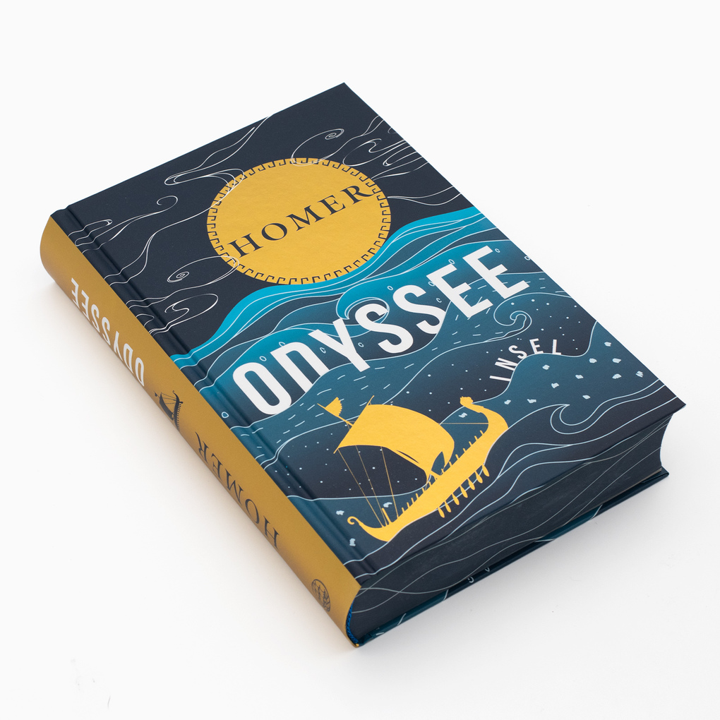 Weitere Ansicht: Die Odyssee. Schmuckausgabe mit Motiv-Farbschnitt | Homer