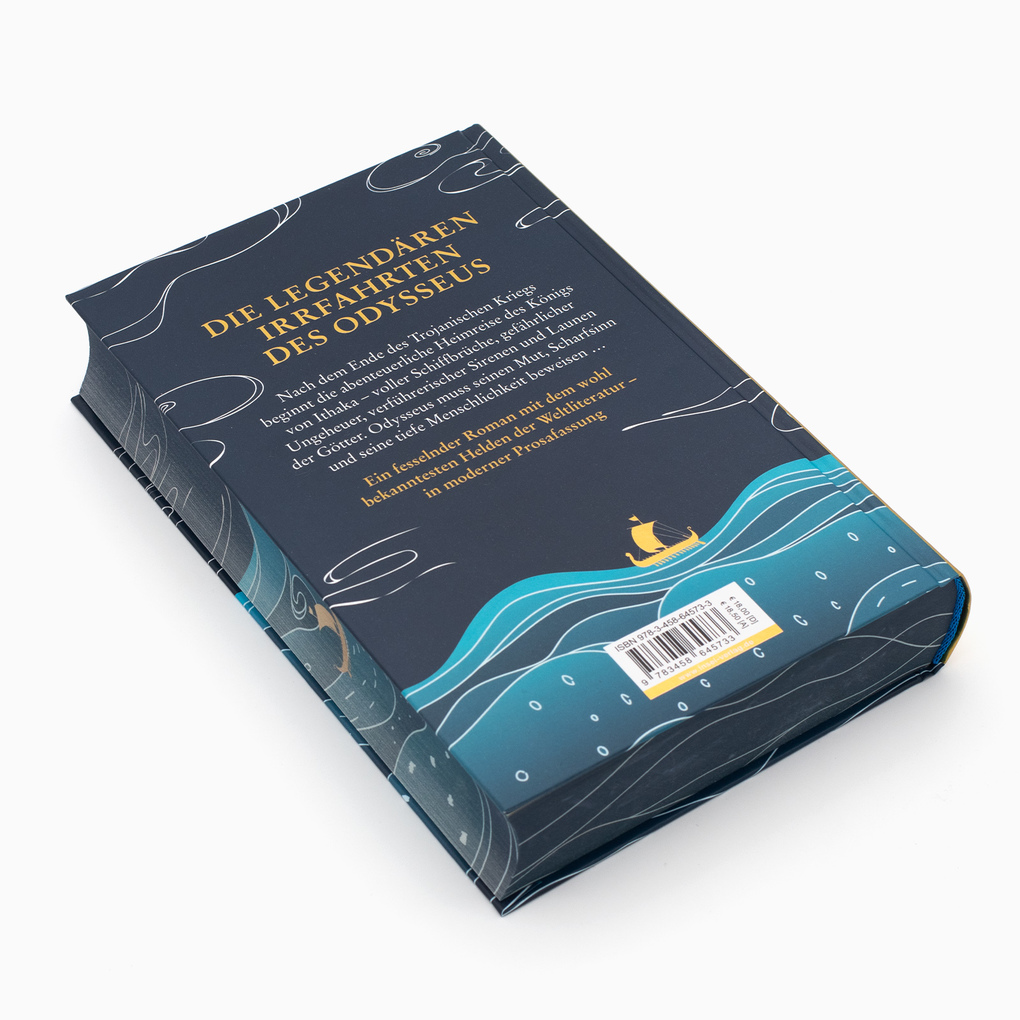 Weitere Ansicht: Die Odyssee. Schmuckausgabe mit Motiv-Farbschnitt | Homer